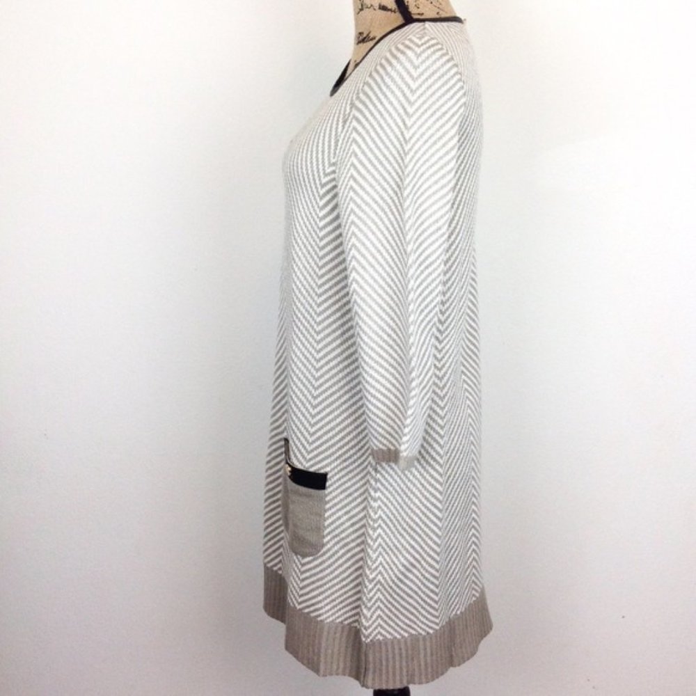 SOLDMud Pie Long Sleeve Tunic Sweater Dress - N533 - Picture 3 of 6